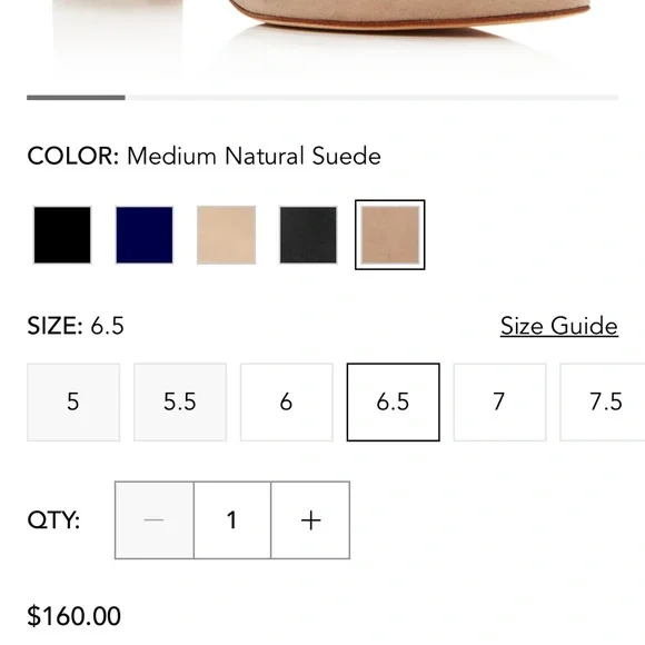 Beautiful Mark Fisher LTD Suede Women's Zala Pointed Toe Block Heel Pumps 6.5 - Picture 5 of 5